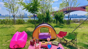 Picnic Equipment Rental Service at Han River in Seoul (Yeouido)